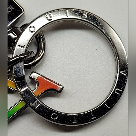 Sold❌Louis Vuitton Porte Cles Rainbow Bag Charm Key Chain - Picture 3 of 6